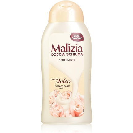 Spumă de duș, Malizia, Talcum Cloud, 250 ml