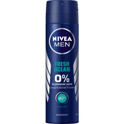 Deodorant spray, Nivea Men, Fresh Ocean, 150 ml