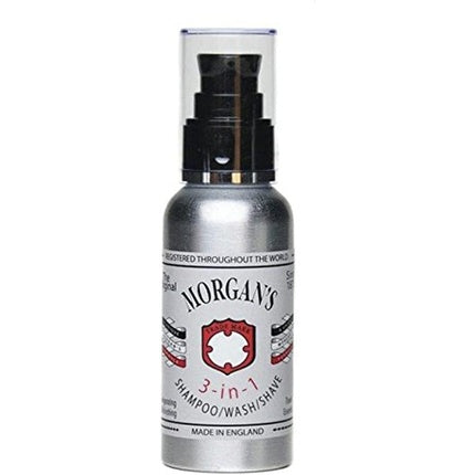 Șampon 3-în-1, Morgan's, 100 ml, pentru păr și ras