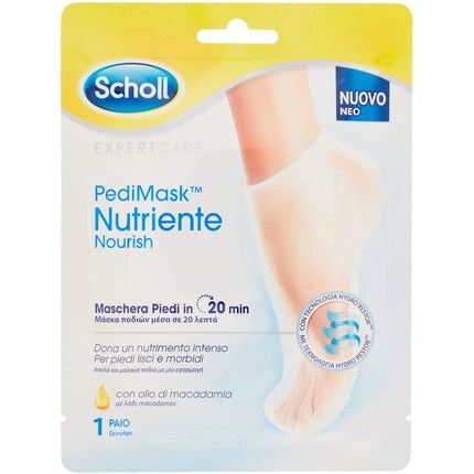 Masca pentru picioare, Scholl, PediMask, ulei de macadamia