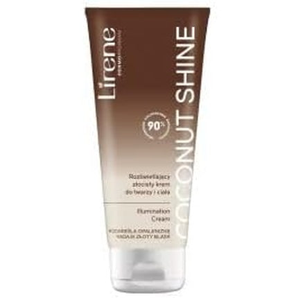 Cremă iluminatoare față și corp, Lirene, Coconut Shine, 150 ml