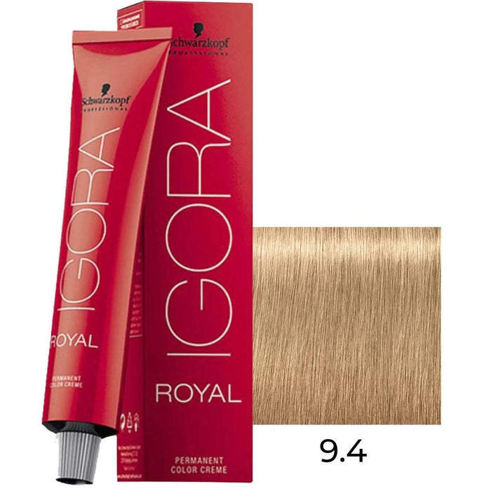 Vopsea de păr, Schwarzkopf, Igora Royal 9-4, cremă, 60 ml