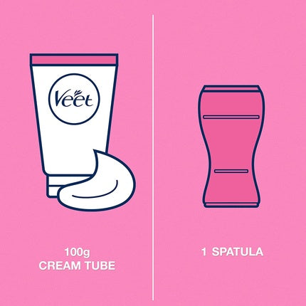 Crema depilatoare, Veet, Sensitive Skin, 100g
