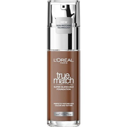 Fond de ten lichid L'Oréal Paris True Match cu Acid Hialuronic și SPF 30ml, Culoare 9R Deep Cool