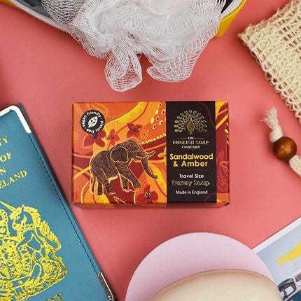 Săpun solid, The English Soap Company, Sandalwood & Amber, 100g
