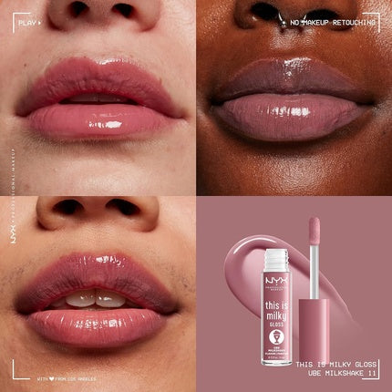 Balsam de buze NYX, Milky Gloss, mov