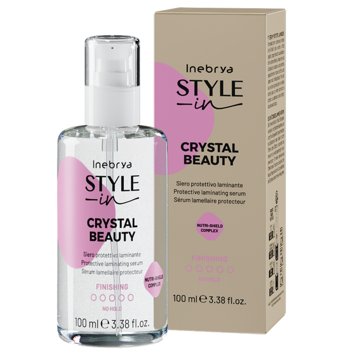 Ser pentru păr Inebrya Style-In Crystal Beauty, laminant, cu efect protector, fără fixare, 100 ml