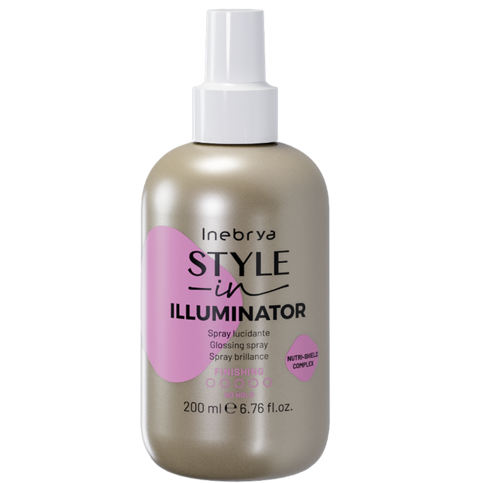 Spray pentru strălucirea părului Inebrya Style-In Illuminator, 200 ml