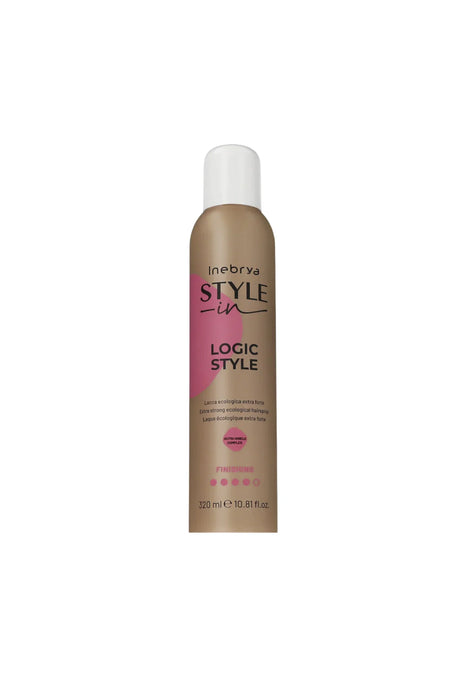 Fixativ Inebrya Style-In Logic Style, fixare extra puternică, 320 ml