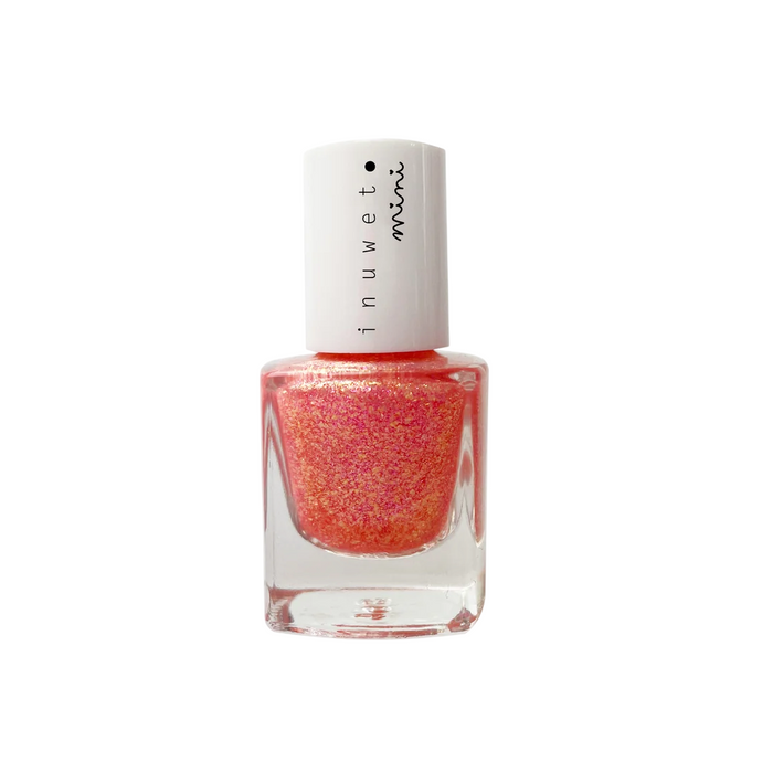 Lac de unghii Inuwet Sclipici, nuanța Rose Plum, miniatură 5 ml
