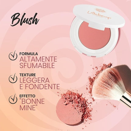 Pudră Față, Wakeup Cosmetics, Blush Iluminator, Scorțișoară 21g