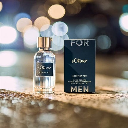 Eau de Toilette S.Oliver Scent of You, sticlă albastră, 30 ml