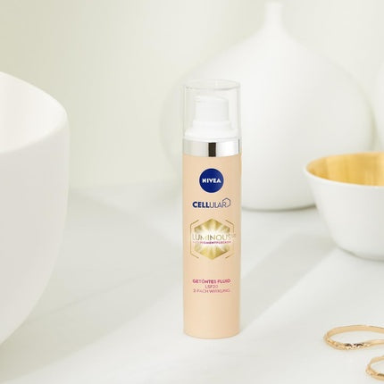 Fluid tintat, Nivea, Luminous 630, SPF 20, 40ml