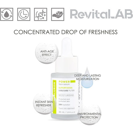 Serum Față, RevitaLAB, Power, 30 ml, alb