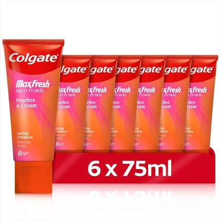 Pastă de dinți Colgate Max Fresh Fruit Fusion Piersici și Cremă, 75ml
