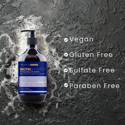 Șampon Organic & Botanic Biotin, 500ml