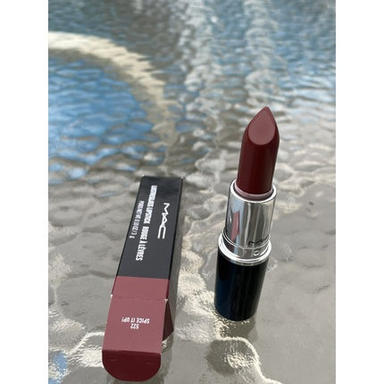 MAC Lustreglass Lipstick #522 Spice It Up! Brown Berry 3g