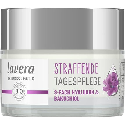 Lavera, Cremă de zi fermă cu Bakuchiol, 50 ml, alb