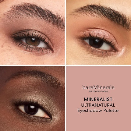 Fard de pleoape bareMinerals Mineralist, 6 nuante, vegane