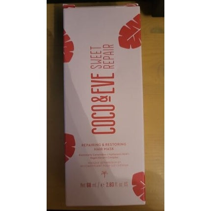 Masca de par, Coco & Eve, Sweet Repair, 60ml, roz