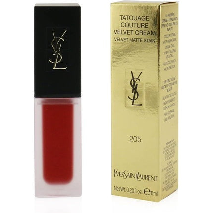 Ruj Tatouage Couture Velvet Cream, Yves Saint Laurent, 205 Rosu