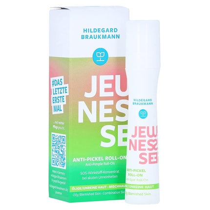 Hildegard Braukmann Jeunesse Anti-Pimple Roll-On Care, 13.5ml, alb