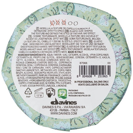Gel de păr Davines - This Is A Medium Hold Finishing Gum, 75ml