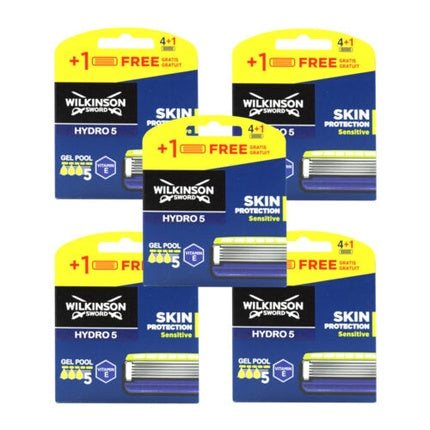 Briciuri Wilkinson Sword Hydro 5 Skin Protection, Sensitive, Albastru