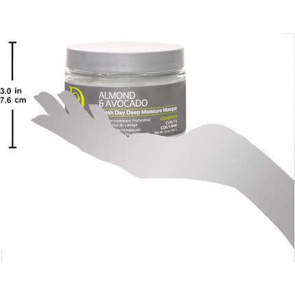 Masca păr, Design Essentials, Almond & Avocado, 340g