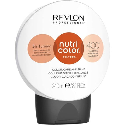 Cremă colorantă 3 în 1, Revlon, Nutri Color Filters 400 Mandarin, 240ml