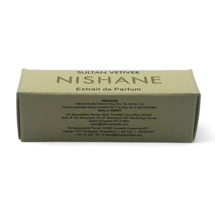 Parfum Extrait, Nishane Sultan Vetiver, sticluță, galben