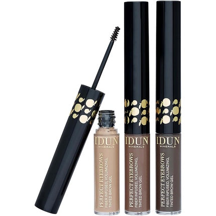 Gel de Sprâncene Idun Minerals Perfect Eyebrows 301 Light, 6 ml, Maro deschis