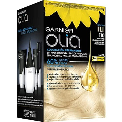 Vopsea păr permanentă, Garnier Olia, blond natural
