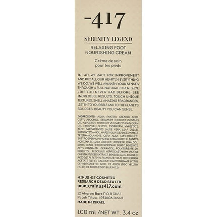 Set Cremă de Mâini și Picioare Minus 417 Vegan, 75g, 2 buc