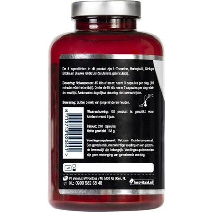 Supliment alimentar, Lucovitaal L-Theanine Omega-3, 180 comprimate