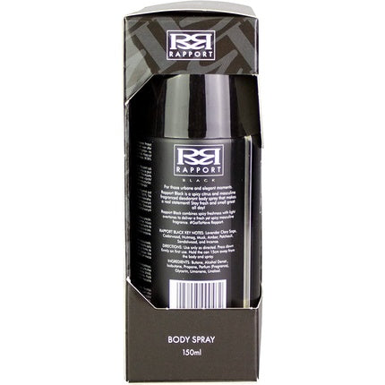 Set Cadou Baie, Three Pears, Rapport Black, 150ml, Negru
