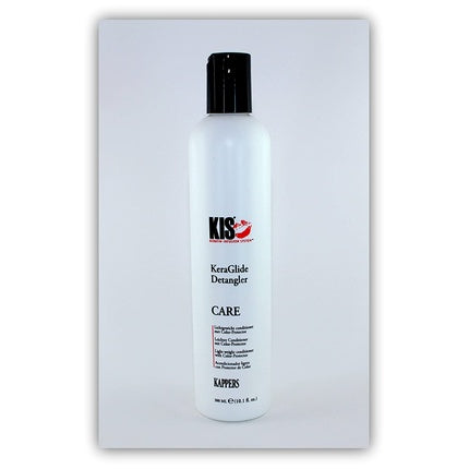 KIS KeraGlide Detangler, alb, negru (capac), 300ml