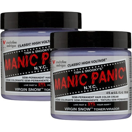 Toner pentru păr, Manic Panic Virgin Snow, Vegan, 118ml