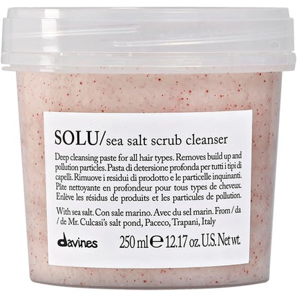 Solu Sea Salt Scrub Cleanser, Davines, 250ml