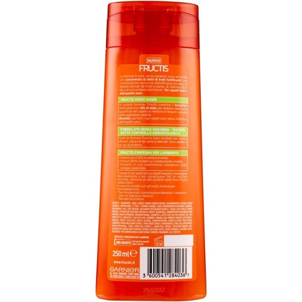Șampon, Garnier, Fructis Goodbye Damage, 250ml, portocaliu