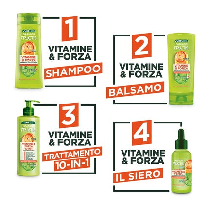 Tratament anti-cădere păr, Garnier Fructis, pentru păr fragil, 125ml