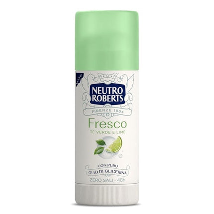 Deodorant stick, Neutro Roberts, ceai verde si lime, 40ml