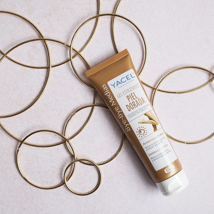 Gel Bronzant Picioare, Yacel Bye Bye Socks, Golden Skin, 150ml