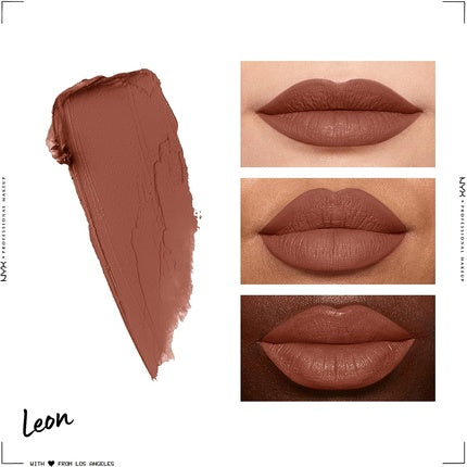 Ruj, NYX, Soft Matte Lip Cream, Leon