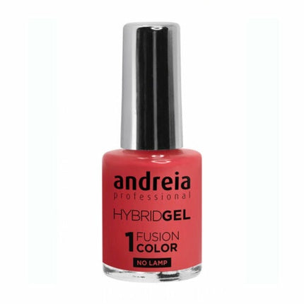 Lac de unghii Andreia Hybrid Fusion H35, culoare coral, 10.5ml