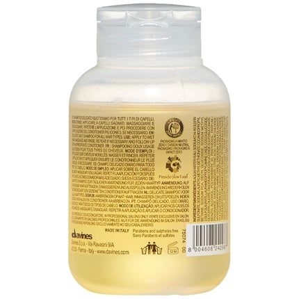 Șampon Davines DEDE – Curățare Delicată pentru Toate Tipurile de Păr 2.5 Fl Oz