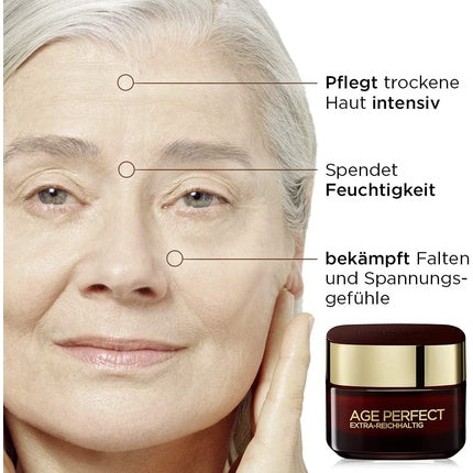 Cremă de zi L'Oréal Paris Age Perfect Extra Rich, 50ml