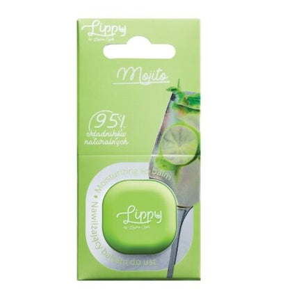 Balsam buze, Lippy by Drumi, Mojito, cutie verde, 6.2g