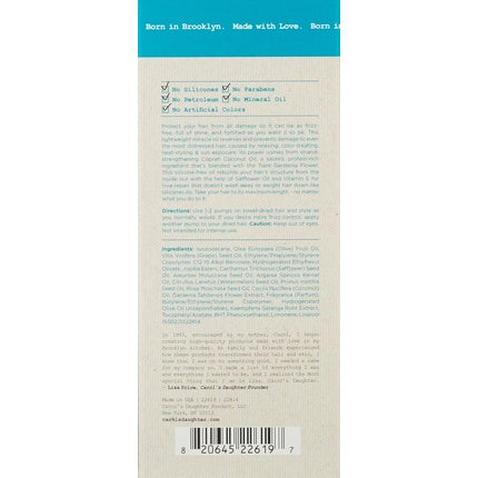 Serum Păr, Carol's Daughter, Sacred Tiare Antifragilitate & Antifrizz, 60 ml