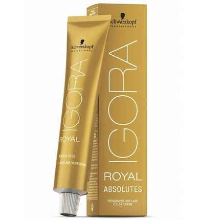 Cremă colorare păr, Schwarzkopf IGORA, 4-80 Șaten Mediu Roșcat Natural